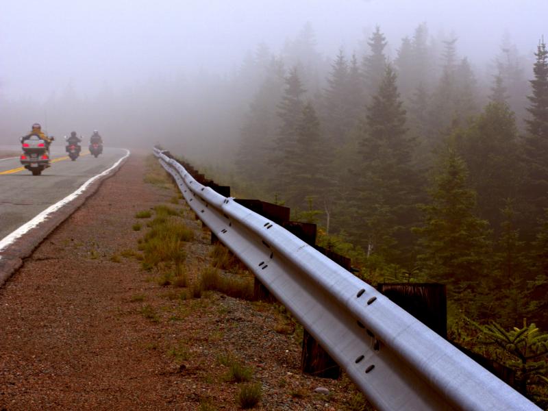It was a little foggy