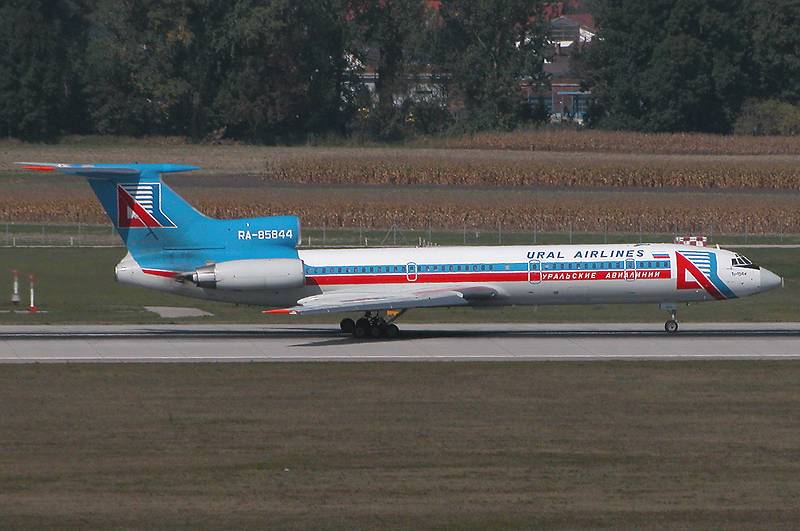 Ural Airlines Tupolev Tu-154M