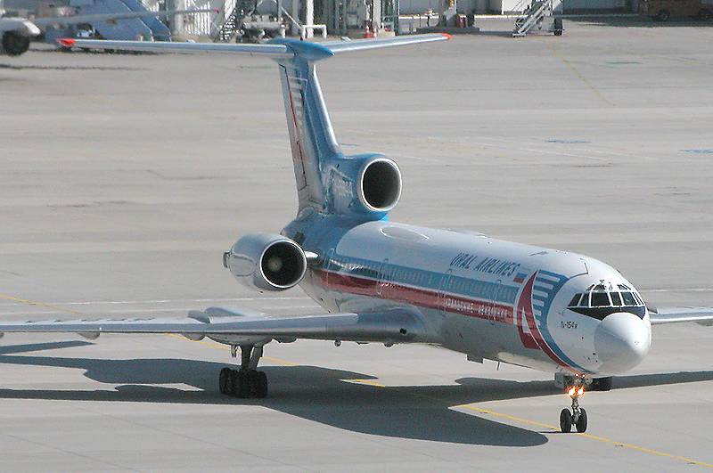 Ural Airlines Tupolev Tu-154M