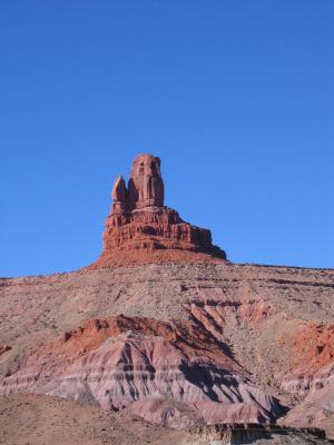 Owl Rock near Monument Valley