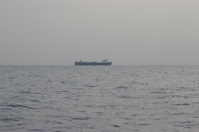 Crossing ship