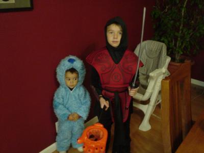 Blue and a Ninja