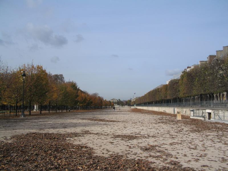 The Jardin du Tuileries.