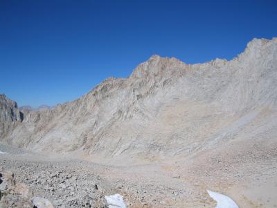 Looking West from the Russell/Whitney col