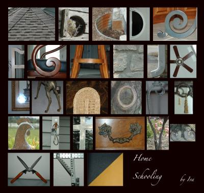 Alphabet  Collage