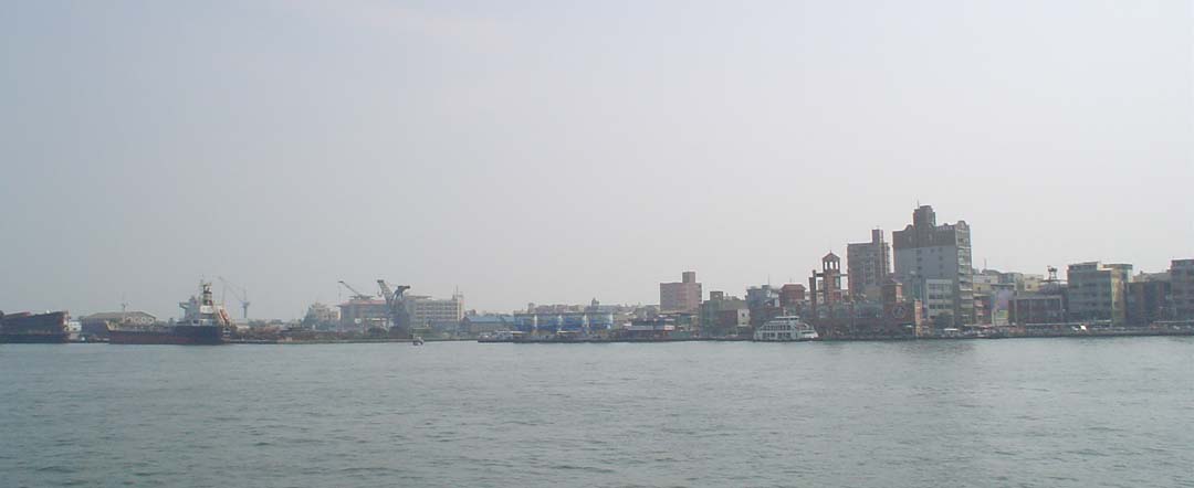 On the ferry to Qi Jing
