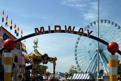 The Texas State Fair Midway