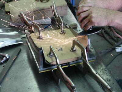 914-6 GT Shock Tower Reinforcement Reproduction (Master Set) 18 Gauge Steel - Photo 15