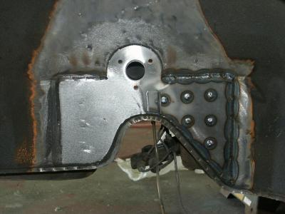 Chassis Restoration - Front Sway Bar Pivot Reinforcement
