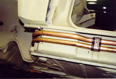 Another view of the GT Brass Oil Lines...