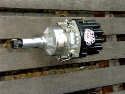 Early Marelli Twin-Plug Distributor, 27mm Shaft, NOS 906 / 911R - Photo 17