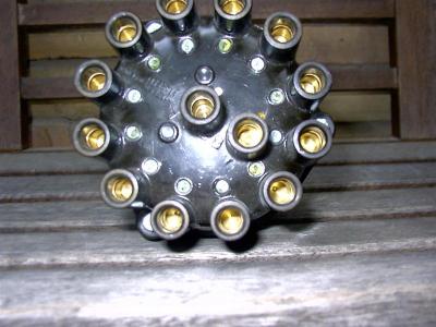 Early Marelli Twin-Plug Distributor, 27mm Shaft, NOS 906 / 911R - Photo 19