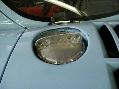 917 Porsche - Blau 110mm Aluminum Fuel Cap - Photo 3