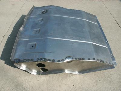 Front Oil-Cooler Steel Cover and Lower Support Reproduction