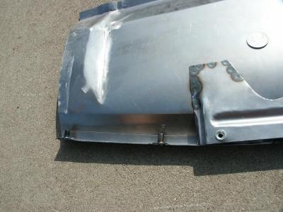 Front Oil-Cooler Lower Steel Support (a reproduction) Photo 3