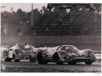 Vic Elford Racing the Porsche 917 at Daytona in 1971...