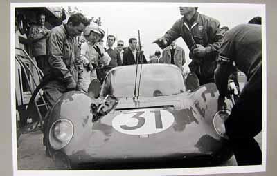 1000 km 1965. Nino Vaccarella, Ferrari Dino 166 P 001.bmp