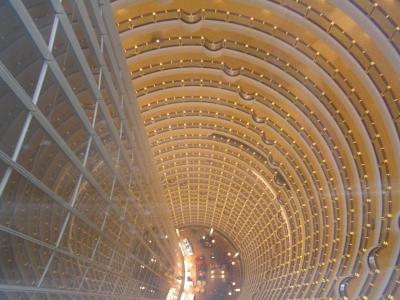atrium of a hotel - more than 35 stories