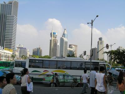 People's Square in the center of the city