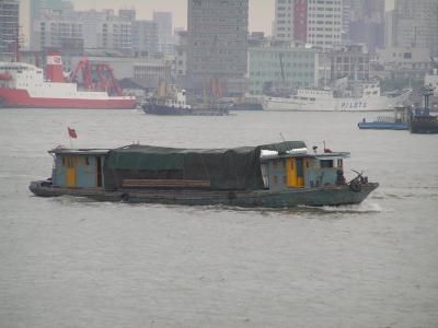 river traffic is heavy