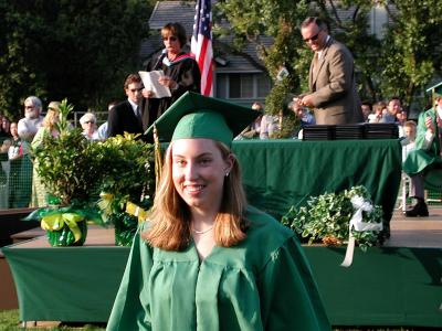 Laura Manewitz Graduates from San Ramon Valley High School June, 2003