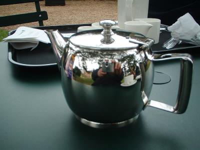 Tea at Charlecote Park, Warwickshire