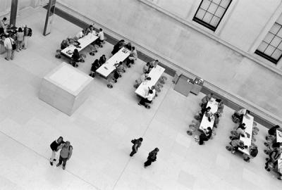 Lunch, British Museum style