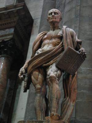 Anatomical Statue in Duomo