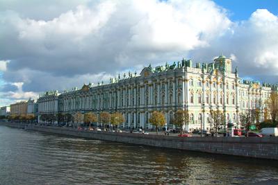 Winter Palace from the Dvortsovy Most