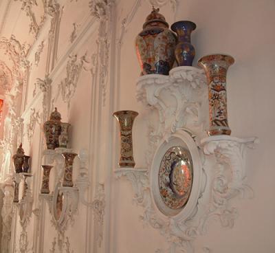 Grand Staircase Vase Cabinet