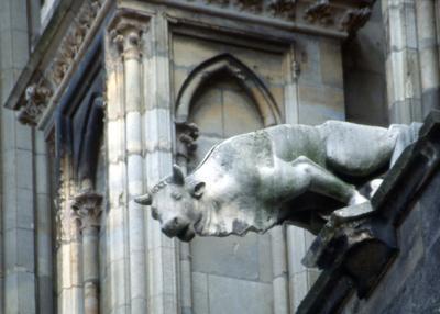 Gargoyle, Reims cathedral