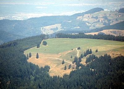 View from Belchen, Black Forest