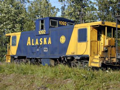  Caboose in the Matanuska Valley