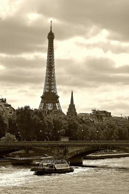 Tour Eiffel et Seine...