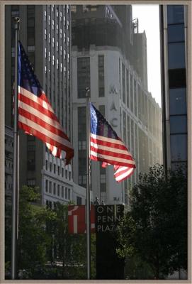Flags at Macy's