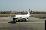 Gulf Air A320 pushing back (BAH)