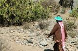 Yemeni woman on the roadside