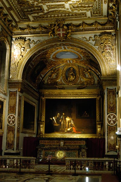 Caravaggio oratory, Cathedral of St. John