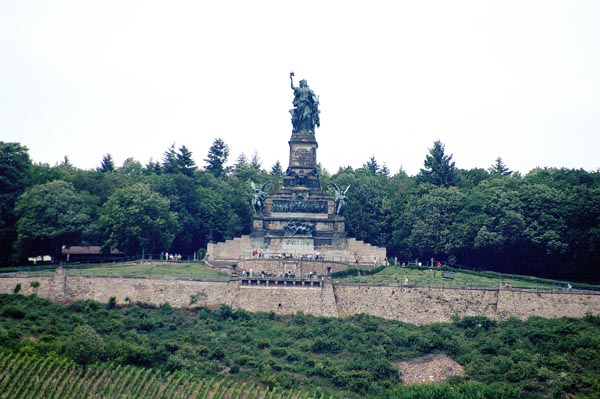 Niederwalddenkmal fr die Grndung des Deutschen Reiches in 1871