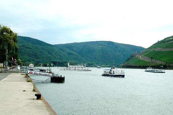 Der Rhein bei Bingen