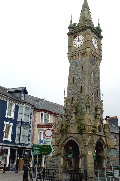 Victorian Clock Tower, 1874, Machynlleth