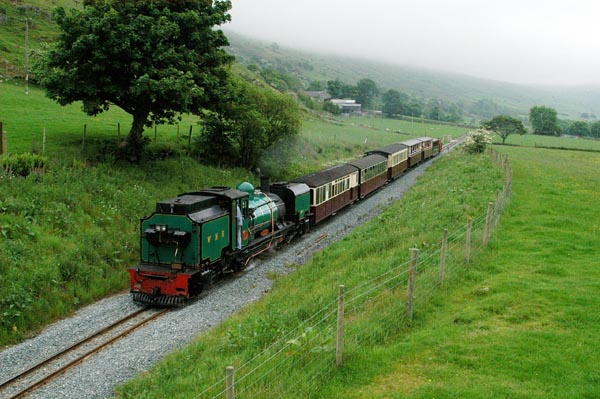 Narrow gage railroad, Snowdonia