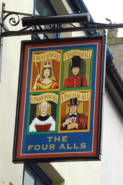 The Four Alls, Palace Street, Caernarfon