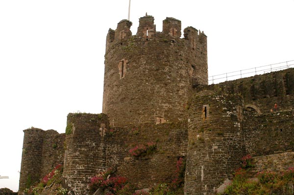 Conwy Castle, another of Edward I's 1283-1287