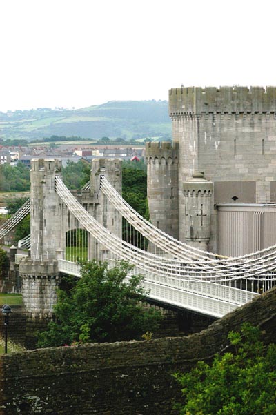 Bridges at Conwy Castle