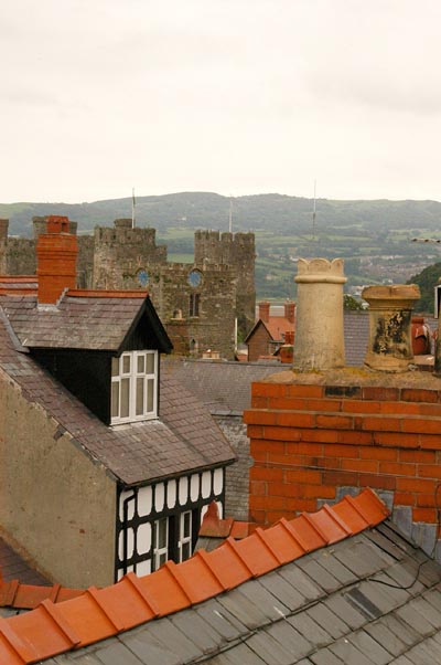 Rooftops, Conwy