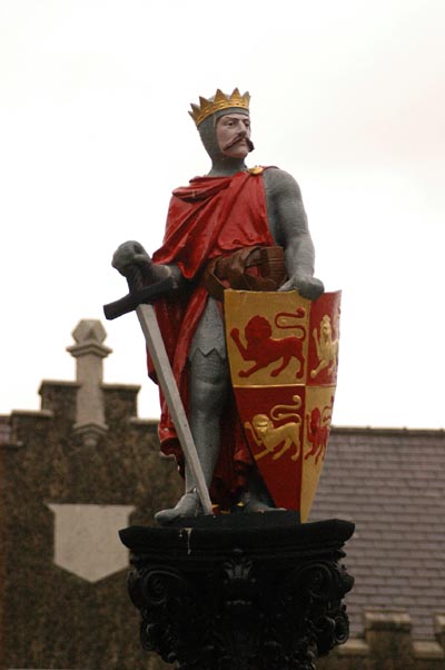 Llywelyn the Great, Lancaster Square, Conwy