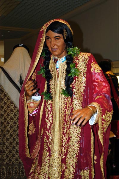 Traditional dress at the Bahrain National Museum