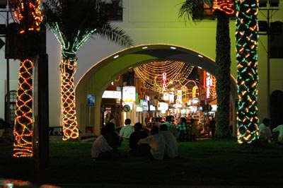 Manama souq at night