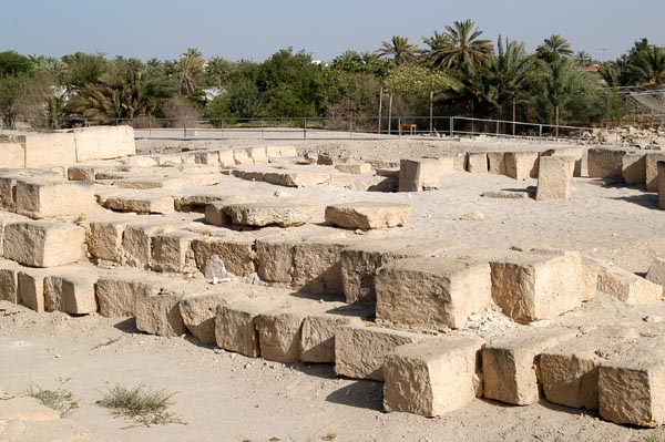 There's not much left of the 2-3C B.C. Barbar Temple